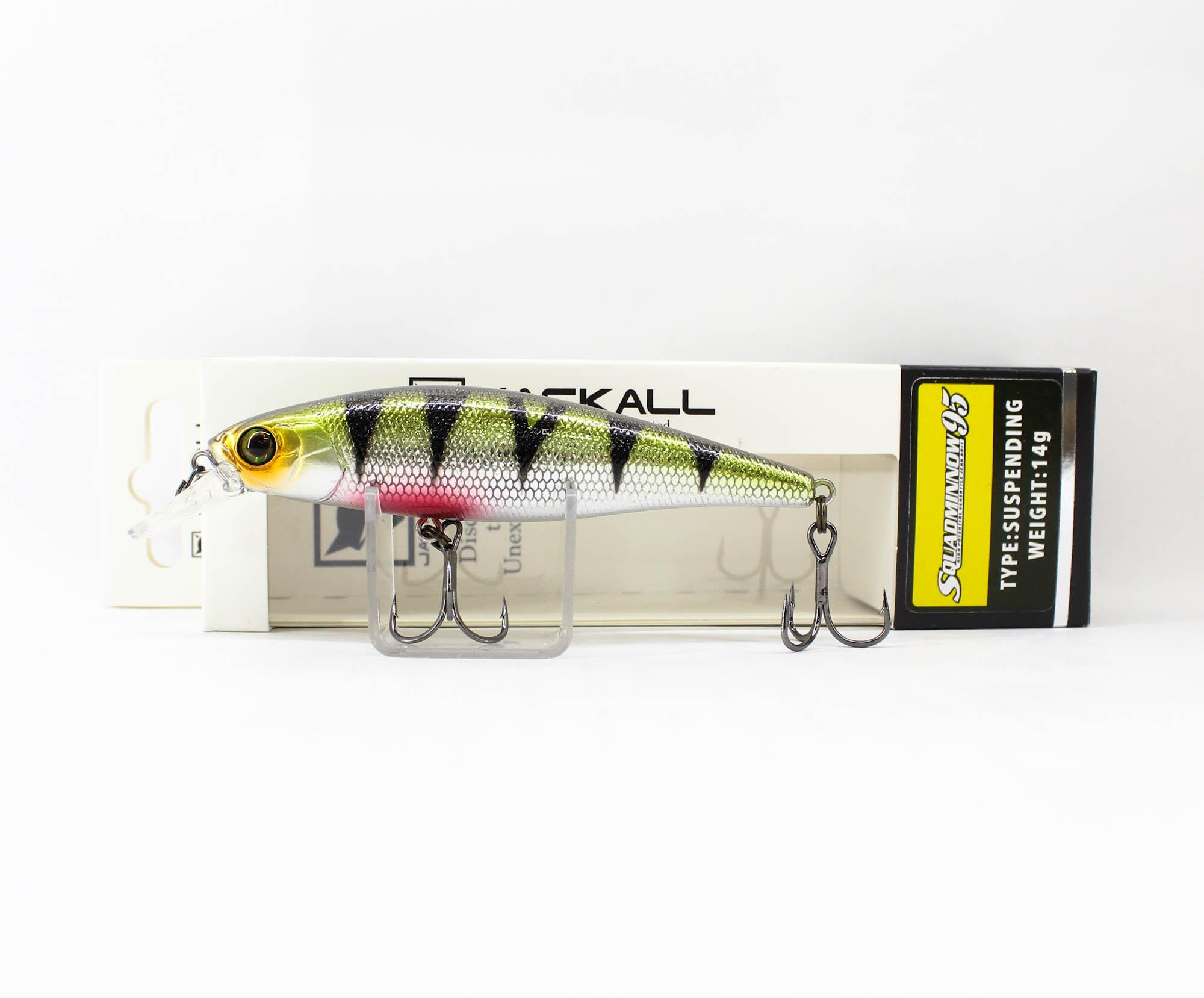 

Воблер Jackall Squad Minnow 95SP Suspend HL Окунь (9133)