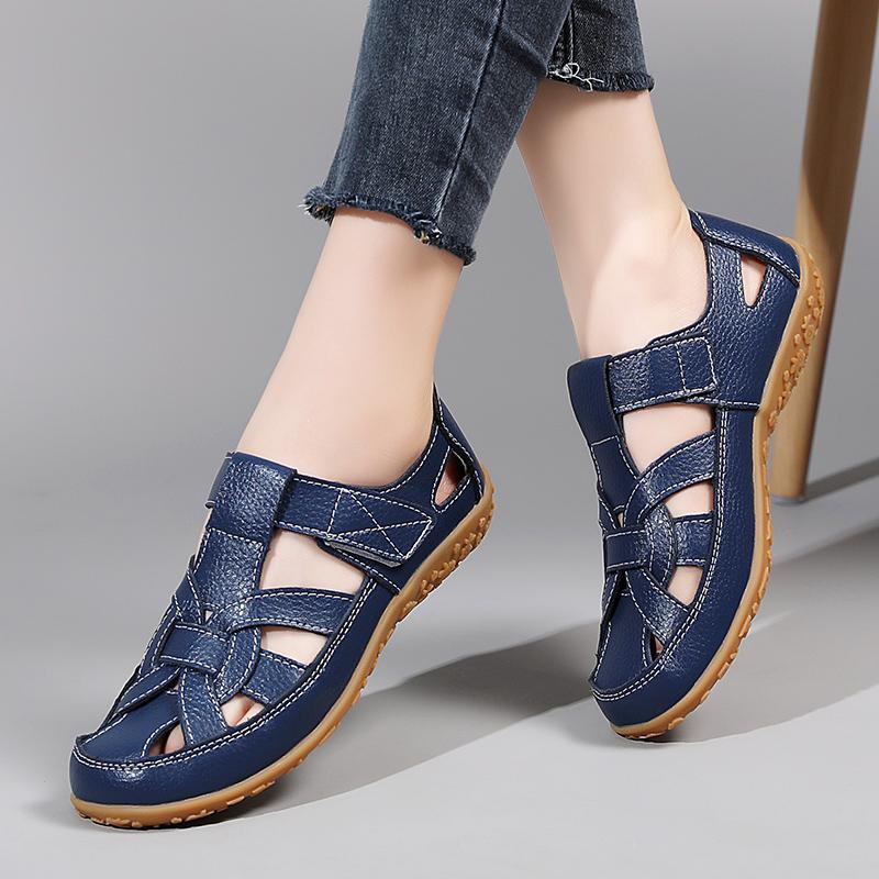 35-43 Summer Women's Large-size Sandals Breathable Closed-toe Sandals Casual Shoes Sports Sandals Sport Sandals Women