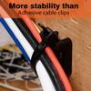 75 Pcs Cable Zip Tie Base Saddle Type Mounts with 6 Inch & 0.19 Inch Cable Ties and Stainless Steel Screw, Anchor Wire Cable Clips Organizer Holders