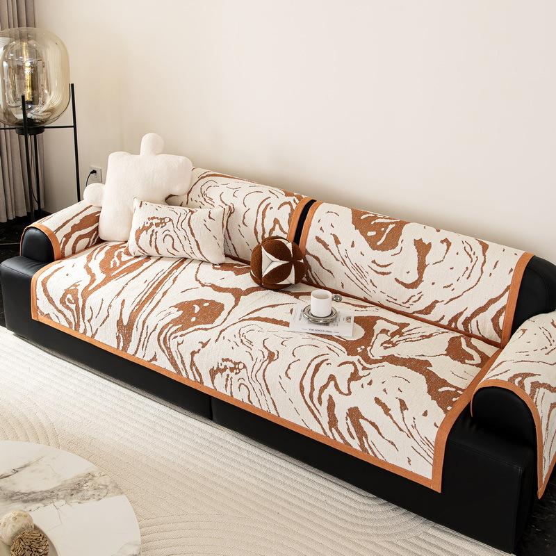 Sofa Cushion Universal In All Seasons  New Non-Slip Seat Cushion Light Luxury High-End Living Room Sofa Cover Cloth Towel