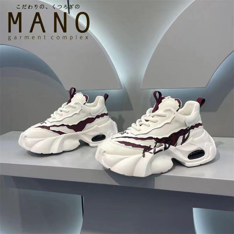 New Thick Bottom Increased Ultra-Light Non-Slip Wear-Resistant Comfortable Bread Casual Sneakers Men