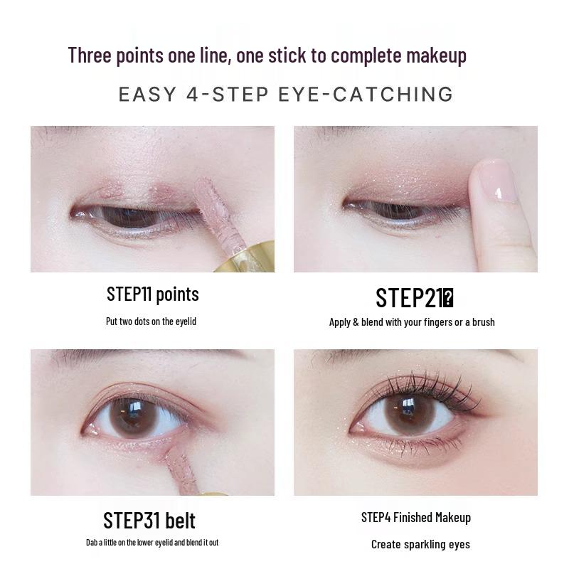 OUTOFOFFICE Oh Wild Temperament Matte Liquid Eyeshadow - Fine Shimmer, Easy Application for Brilliant Eye Makeup