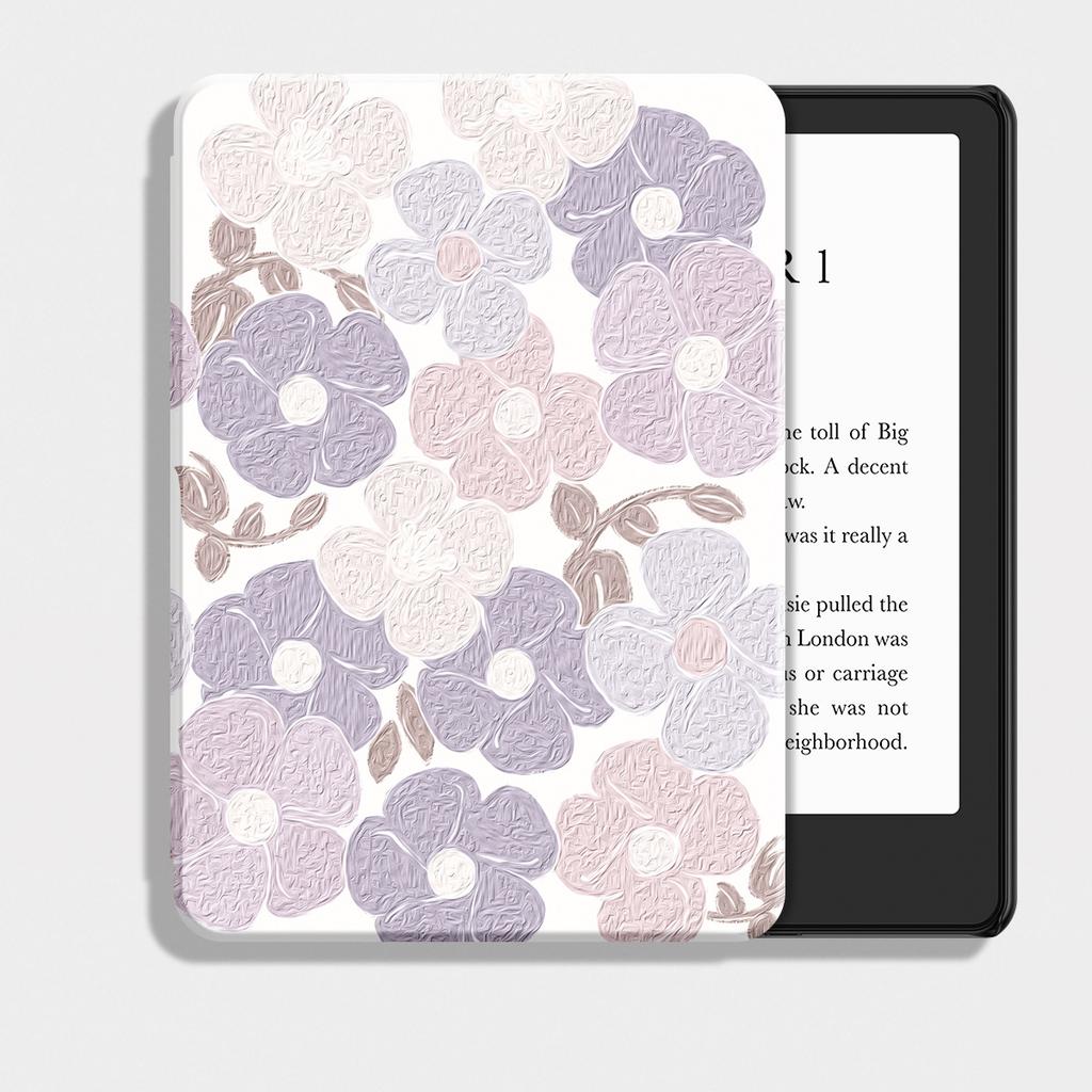 Kindle Case Fits All-New 6" Kindle (11th Generation, 2026 Release)/ Kindle (10th Gen,2019) Flowers Shell Cover