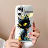 Case For Oppo Find X5 Pro Creative Graffiti Cartoon Astronaut Silicone Soft TPU Shockproof Cover For OppoFindX5 FindX5Pro Fundas