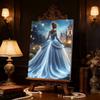 Disney Pearl Painting Princess Sandy Classic Dress 5D Exquisite Landscape Sparkling Painting Craft Home Wall Decoration DIY Handmade Gift