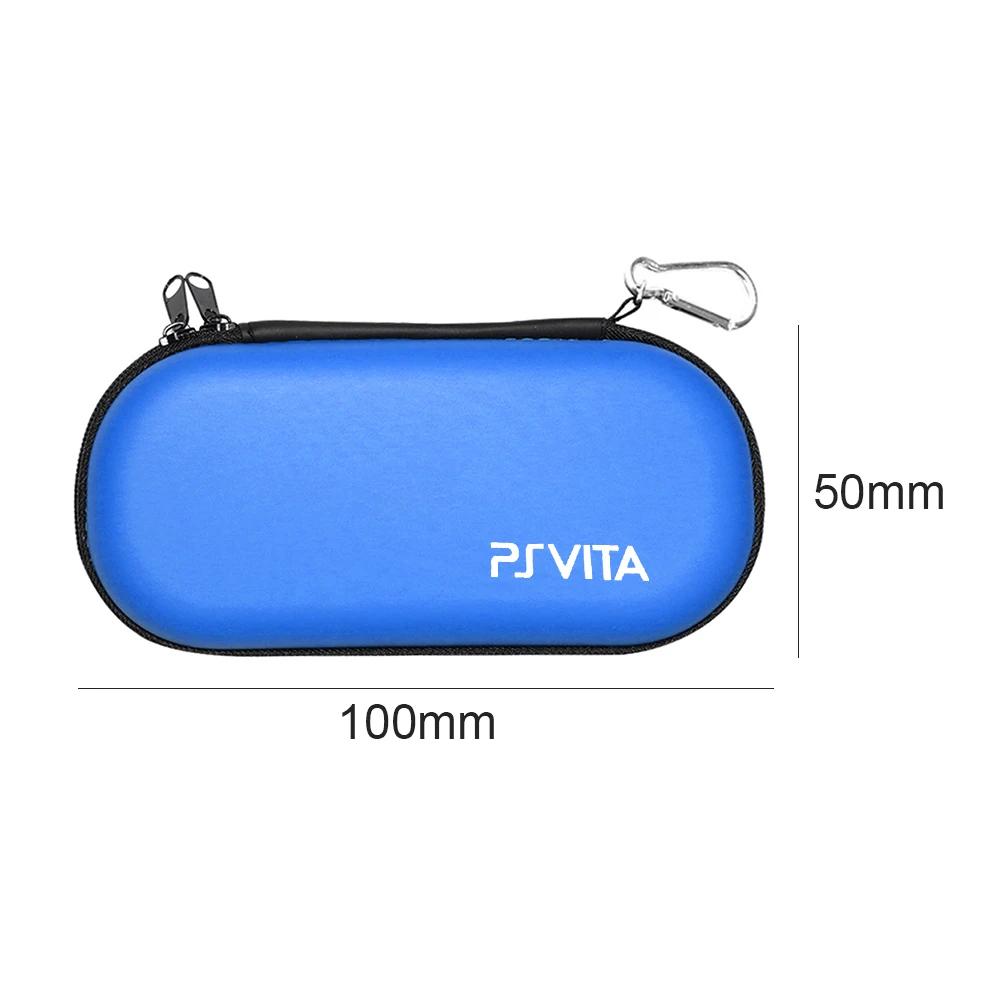 Bolsa Estojo Rígido EVA de Alta Qualidade Anti-choque Para Sony PSV 1000 GamePad Estojo Para PSVita 2000 Console Slim Bolsa de Transporte PS Vita