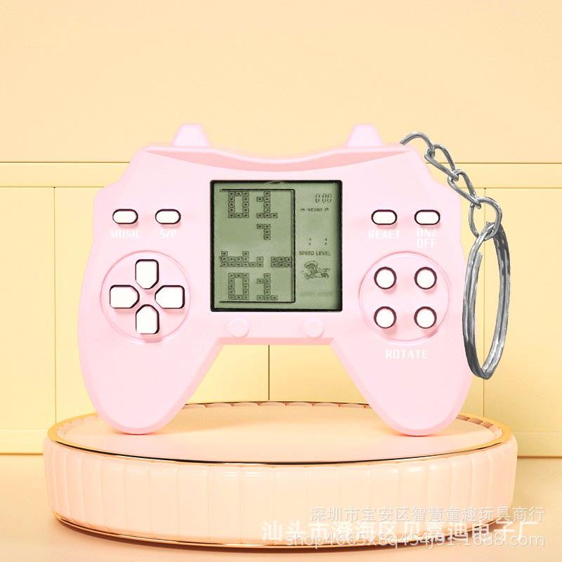 Spielkonsolen-Schlüsselanhänger, Lernspielzeug, Kann an einem Rucksack aufgehängt werden