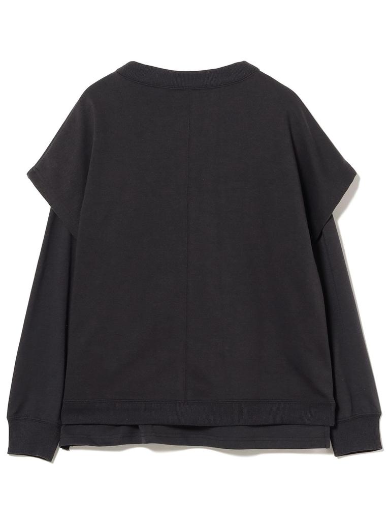 B.:MING LIFE STORE by BEAMS Langarm-T-Shirt Fleece-Sweatshirt x Logo-T-Shirt Set (Artikel festlegen) Damen INK_BLACK*INK_BLACK Einheitsgröße