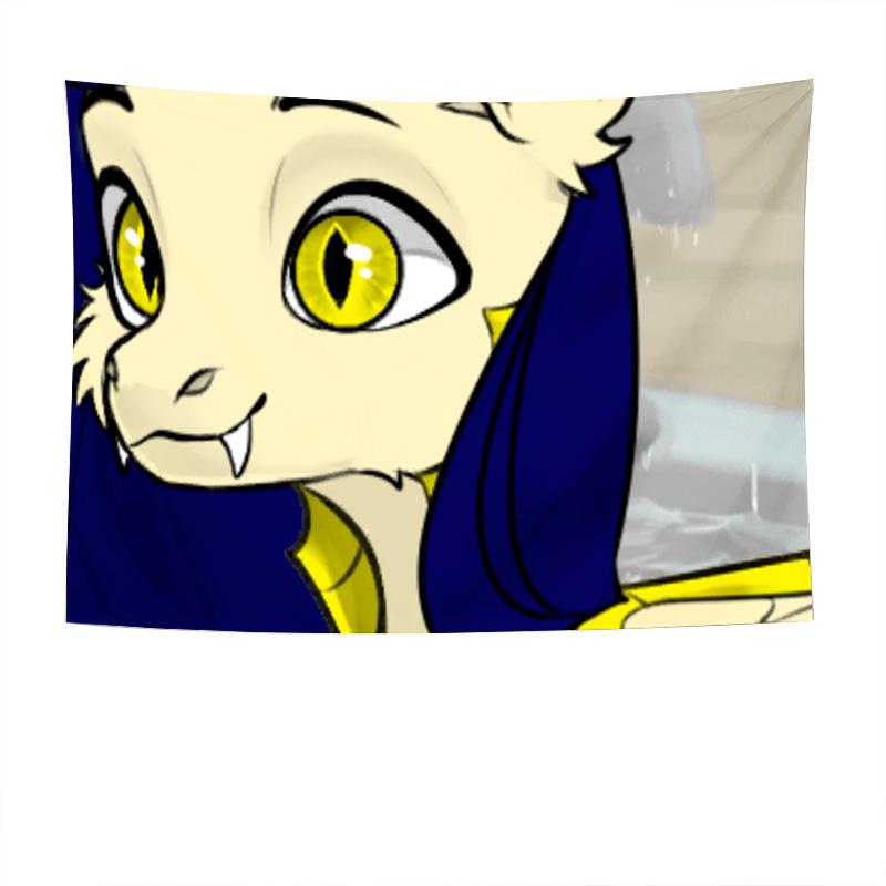 

Cartoon Animal Theme Decorative Hanging Cloth Cozy Bedroom Wall Decor Tapestry 74x94cm(29x37in)