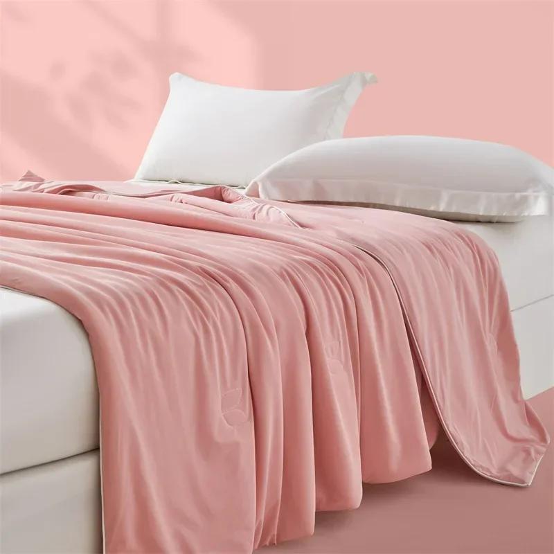 1pcAdvanced cooling sensation, machine washable water, antibacterial air conditioning, thin blankets, single and double blankets