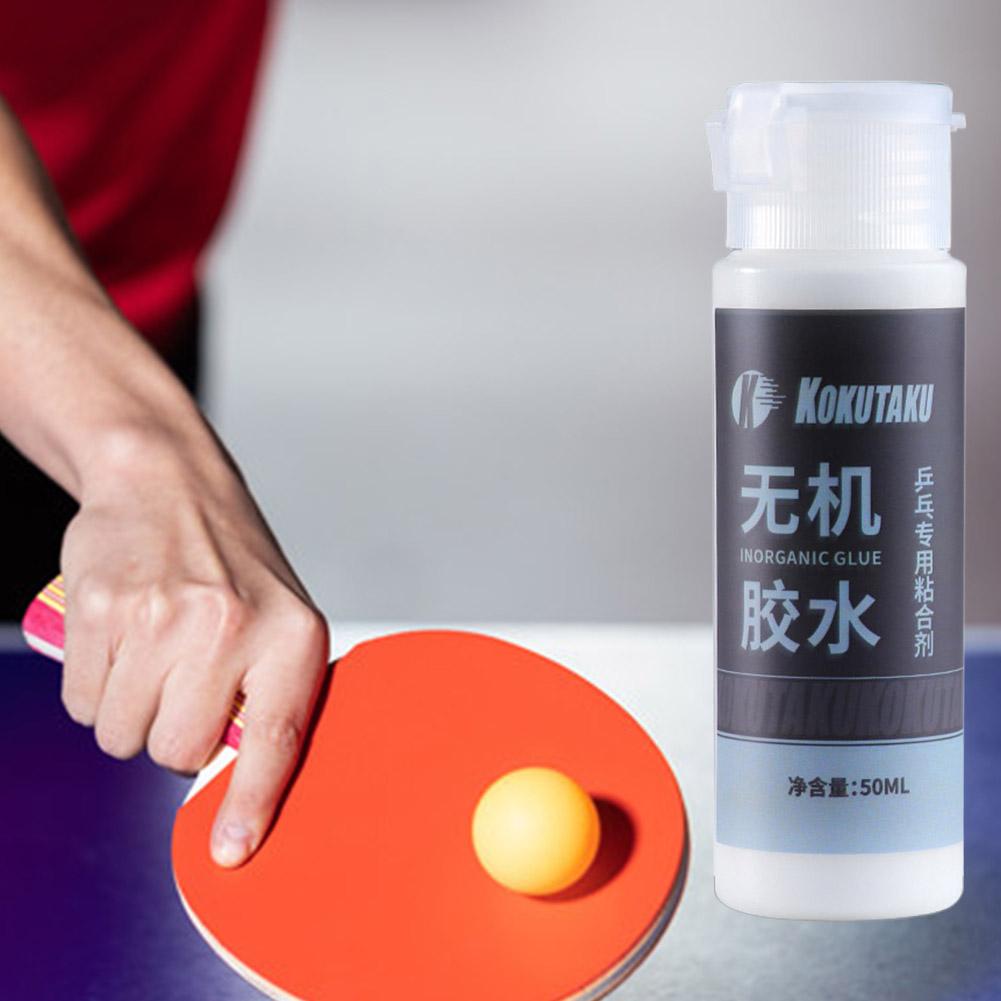 Colla per Racchetta da Tennis Tavolo Colla a Base d'Acqua Incollaggio Gomme per Racchetta da Ping Pong Facile da Usare Attrezzatura da Tennis Tavolo