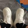 Sneakers for kvinner Plattform Kawaii Sko Sport Mote Uformell mote Hvit Vinter Løping Fløyel Harajuku Dropshipping