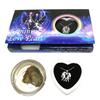 Kit Fai da Te Creazioni Perla d'Amore Zodiaco Desideri con Collana Ciondolo Conchiglia di Perla d'Acqua Dolce Scatola Regalo in Lattina per Decorazione Donna