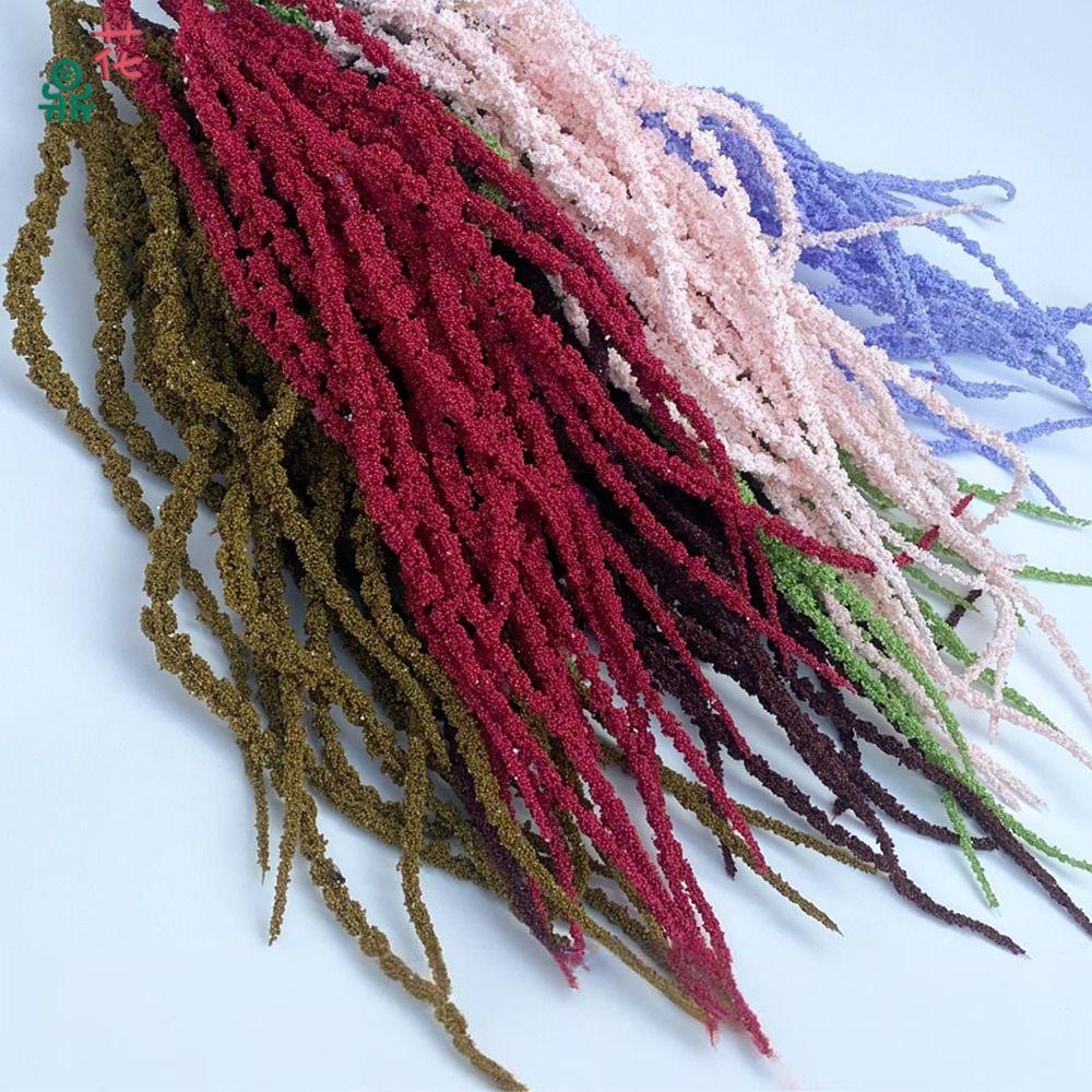 Ornament Simulated Amaranthus Caudatus Foam Hanging Long Tassel Flower  European Wedding Decor