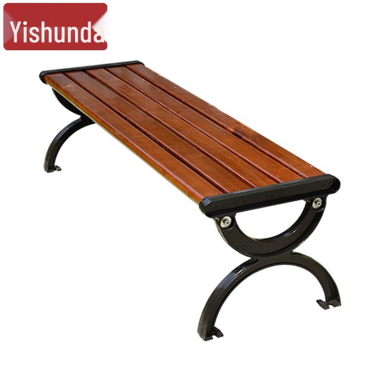 Outdoor Solid Wood Park Bench