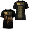 Volbeat God Of Angels Trust Europe 2026 Tour 3D T-Shirt UB177