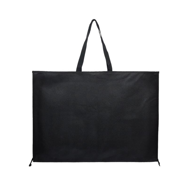Simple Portable Thickened Garment Bag Dustproof Breathable Tri fold Shoulder Bag for Trench Coat Storage