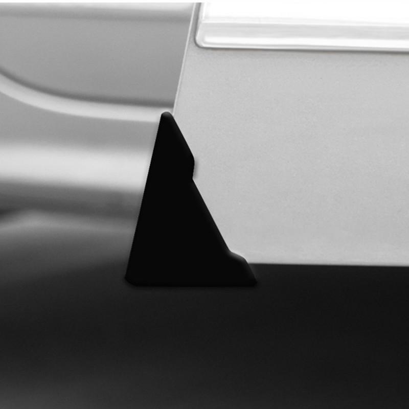 2/4Pcs Car Door Corner Protective Cover Door Scratch Protector Silicone Anti-collision Covers Door Corner Guard Auto Accessories Interior Mirrors 6