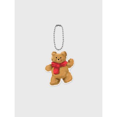 Theninemall Vintage Winter Gummy Acrylic Keyring