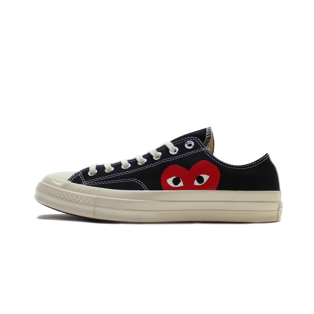 Converse Comme Des Garçons Play Black Low