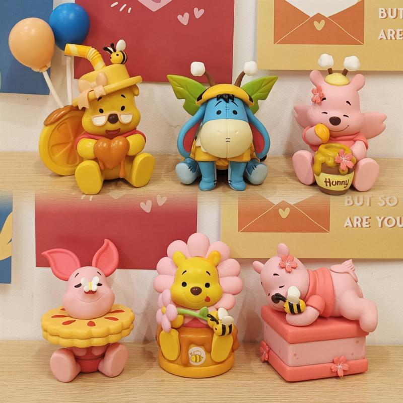 Adorable Cartoon Winnie The Pooh Toy Figurines