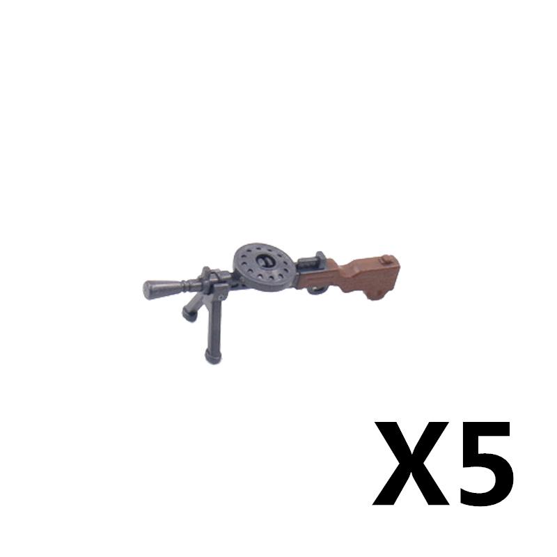 Vojáci Figurky Zbraně Stavebnice Pistole Poposha MP40 Puška AK74 Raketomet Kulka Plamenomet Hračky Dárek T051