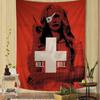 Kill Bill Hot Moive Cartoon Tapestry Art Science Fiction Room Home Decor Wall Hanging Home Decor