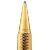 Excellent Cartier Ballpoint Pen Trinity Twist Type Gold Mens Used