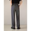 High-end Wear and Drop Casual Suit Pants Men's Ruffian Handsome Ins Trendy Loose and Versatile Floor-mopping Trousers