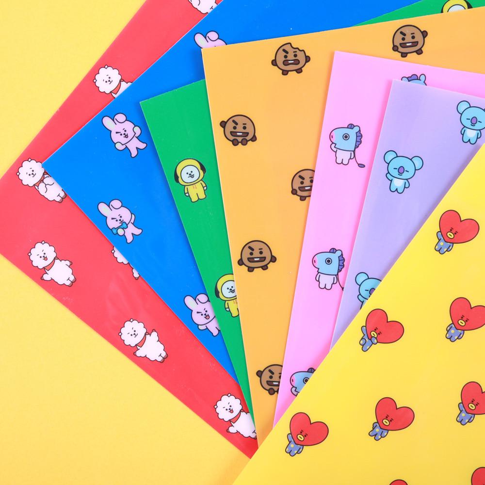 

BT21 Two Pocket File + Бесплатный подарок