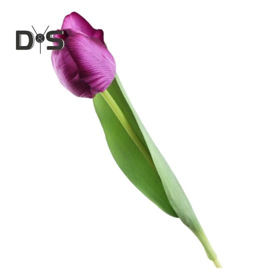 Simulated Tulip 37cm Artificial Tulip Faux Silk Fake Tulip Flower Bulk for Vase Wedding Home Decor Spring Parties Mother's Day Gift