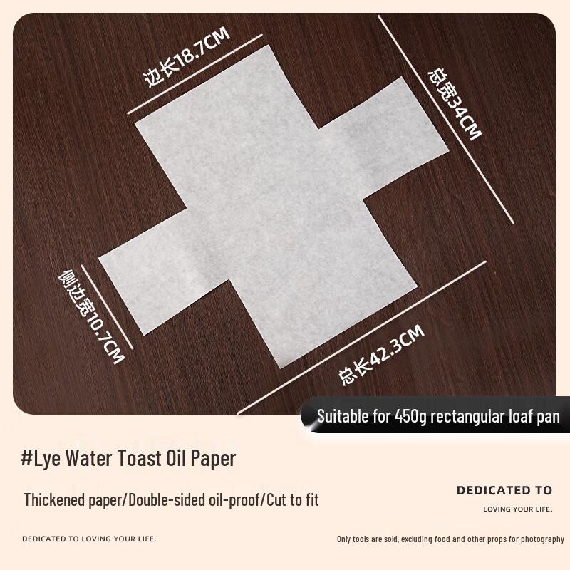 Nieprzywierający papier do pieczenia do foremek na tosty