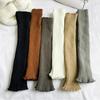 Women's Leg Warmer Fuzzy Knitted Leg Sleeve Winter Students Girls JK Foot Cover