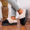 2025 Winter Snow Boots and Shoes for Women To Wear Outside, Autumn and Winter New Thick-soled Home Indoor Warm and Non-slip Fluffy Drag Women