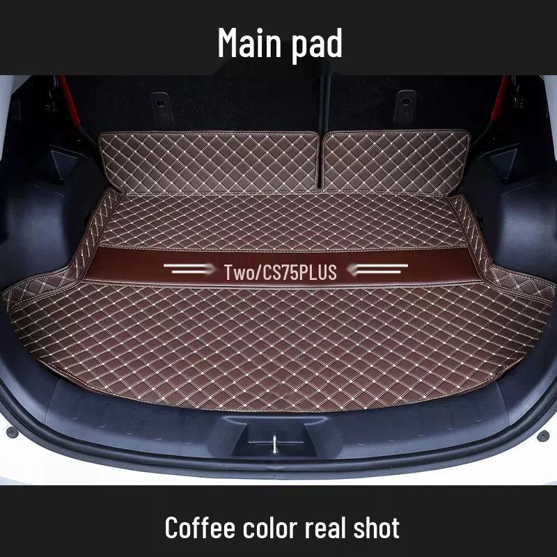 Changan CS75plus 4th Gen Trunk Mat - Waterproof, Wear-Resistant, Full Coverage, Blue Whale Edition Tail Box Mat Changan CS75/2018-2024