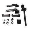 Computer Monitor Double Arm Bracket Adjustable Spring Monitor Mount Swivel Vesa Arms with C Clamp