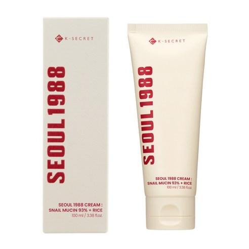[K-SECRET] Seoul 1988 Cream: Snail Mucin 93% + Rice 100ml