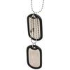 Men's Women's Fashion Cool Dog Tag Pendants Beaded Necklace Sweater Chain