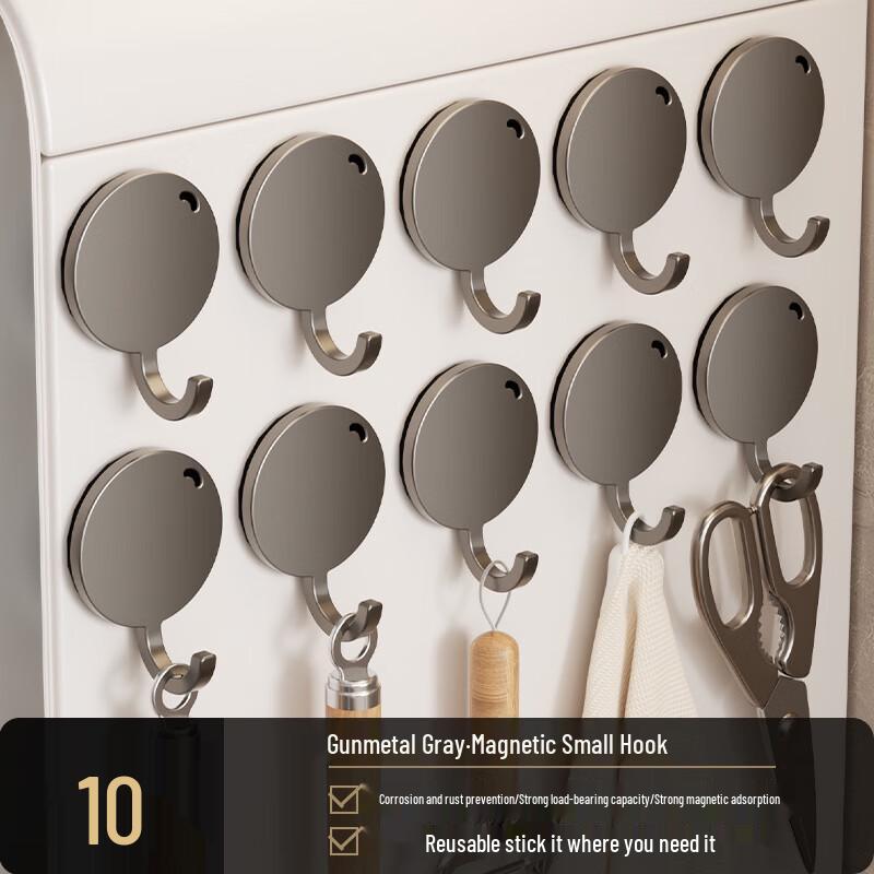 DANLE Magnetic Hooks No-Drill Strong Adhesive