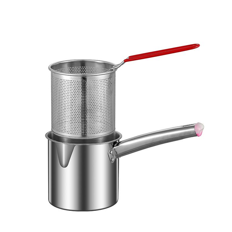 Stainless Steel Multifunctional Deep Fryer for Home and Commercial Use