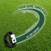 4pcs Manual Counting Dial Golf Stroke Counter Easy-Press Button Tally Counter  Referee Use