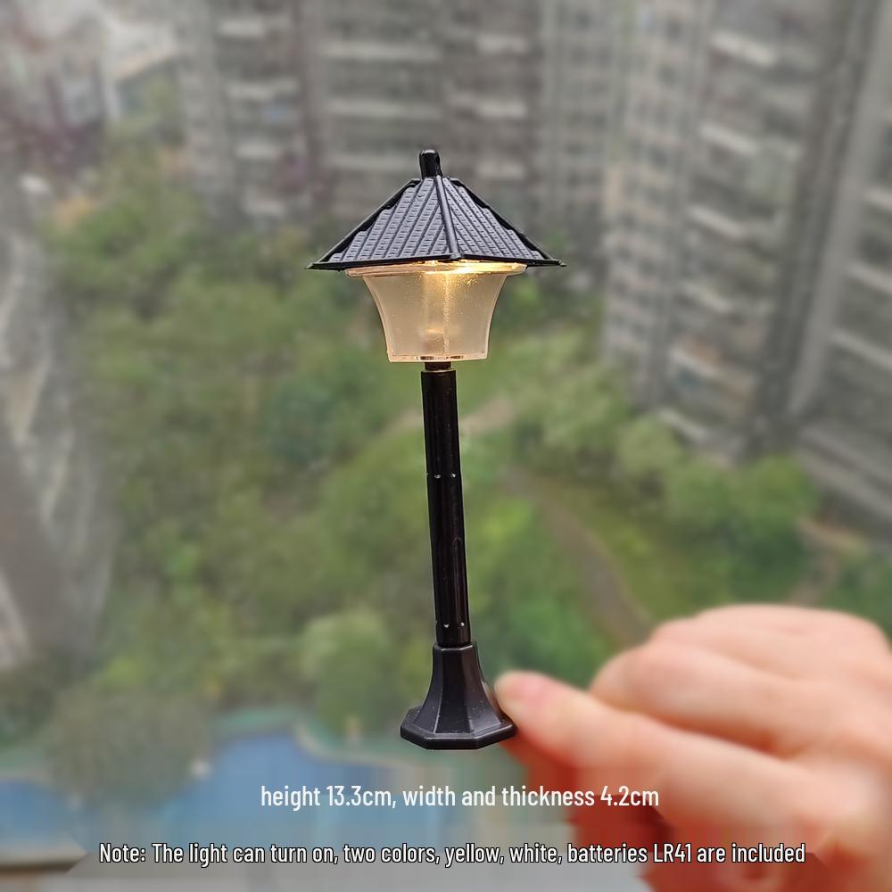 

Luminous Wooden Christmas Cabin Ornament for Table Decoration