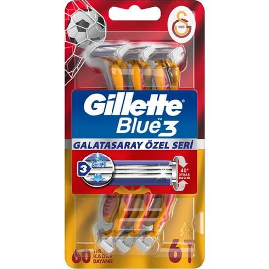 

Набор одноразовых бритвенных лезвий Gillette Blue3 из 6 предметов для фанатов Галатасарая