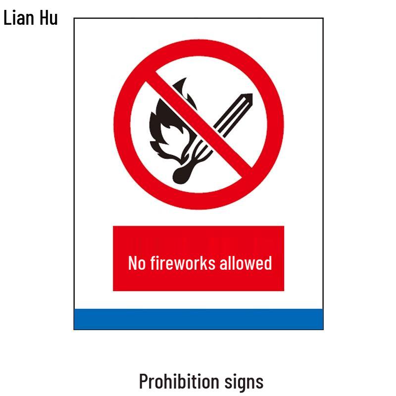 Lianhu Power Custom Stainless Steel Safety Warning Sign
