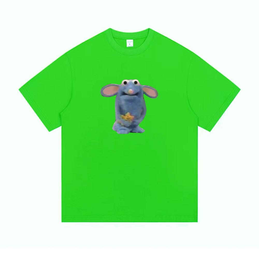Funny Mouse Tutter Meme Tshirt Cute Rat Graphic T Shirt Summer Men Women Fashion Casual Loose Tshirts Unisex 100 Cotton Tees