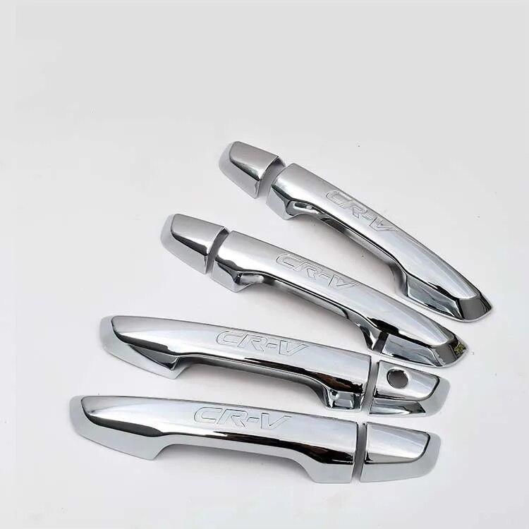FUNDUOO pro Honda CR-V CRV 2017 2018 Nové chromované kryty klik dveří Obložení překryvných doplňků pro styling auta