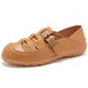 Damensandalen Sommer-Essentials Mary Jane Strand-Flats Bequeme weiche Gehsandalen Römische Sandalen für Mädchen Übergröße