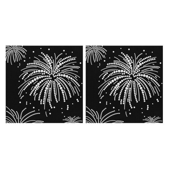 Gör-det-själv pärlmålningskit för vuxna nybörjare 3D pärlkonst pysselkit Plastpärlor Förtryckt duk Verktyg för heminredning Välkomstpresent