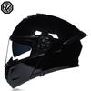 Orz Motorcycle Modular Helmet Dual Visor With Spoiler Full Face Open Men Women All Season Bluetooth Ready
