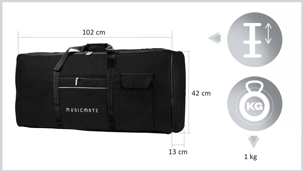 61 MusicMate MM-B61 QuickBag Keyboard Case